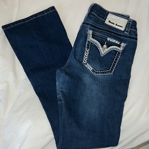6/$24 ~Denim Couture juniors size 5 jeans (women’s size 4) - Picture 2 of 8